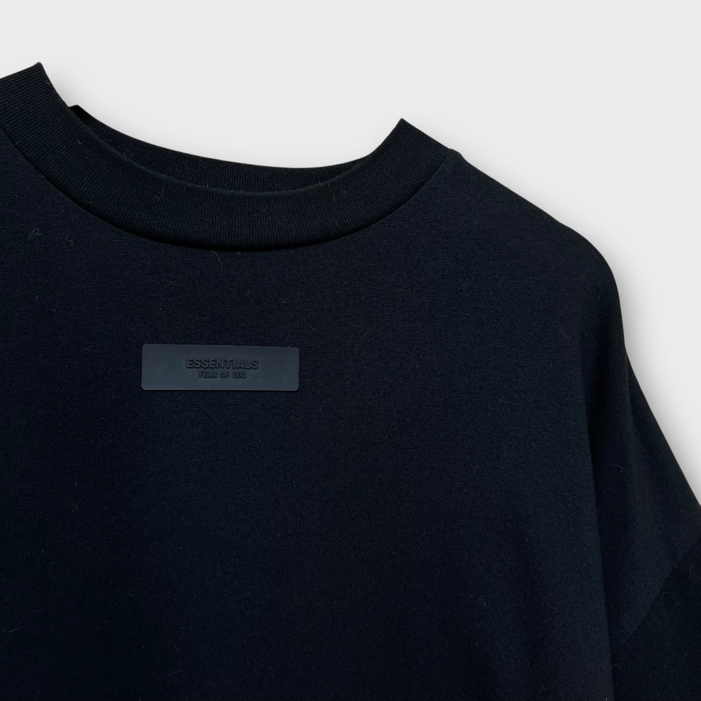 T-shirt Essentials noir oversize - S (Fit M)