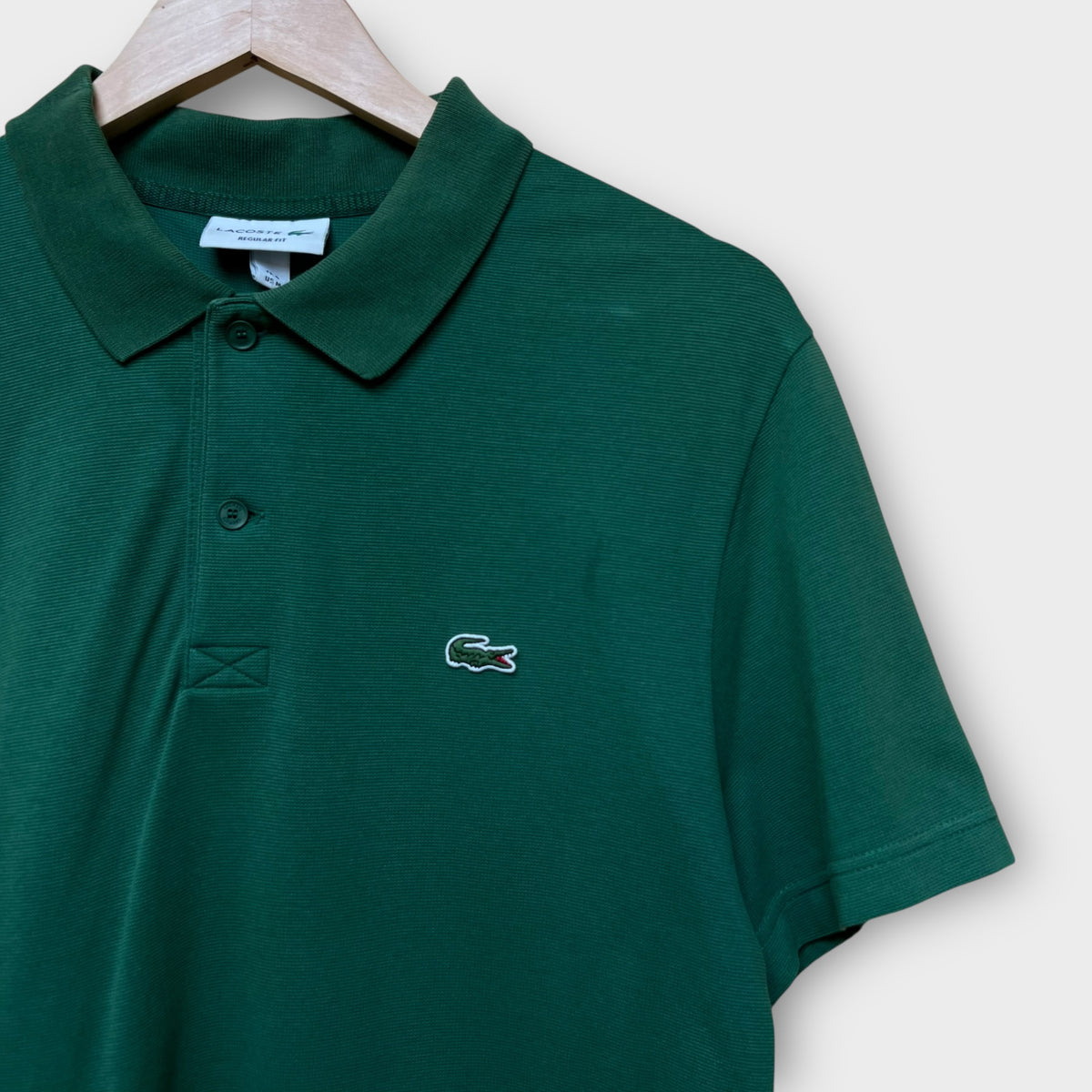 Polo lacoste Vert - M