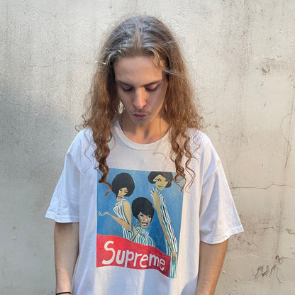 T-shirt Supreme Group blanc - XL