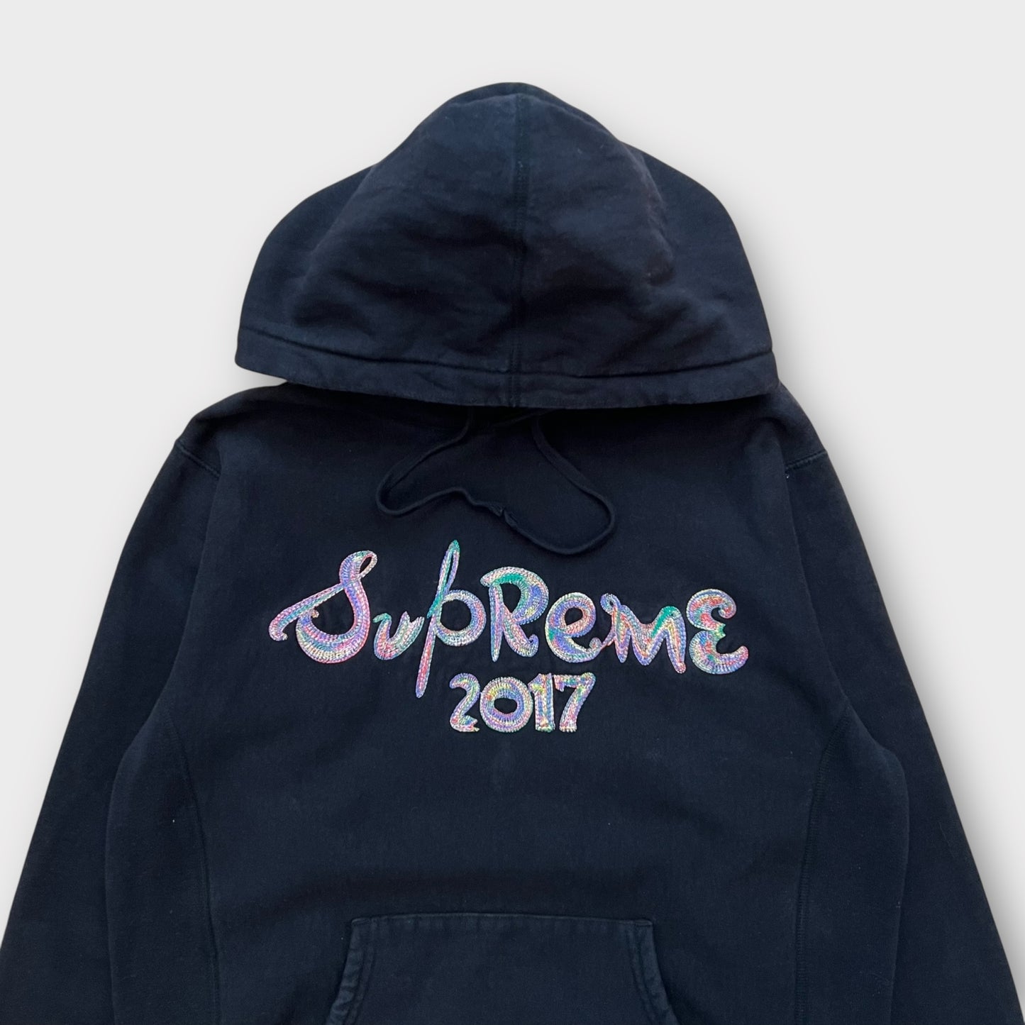 Hoodie Supreme Bush logo noir - M