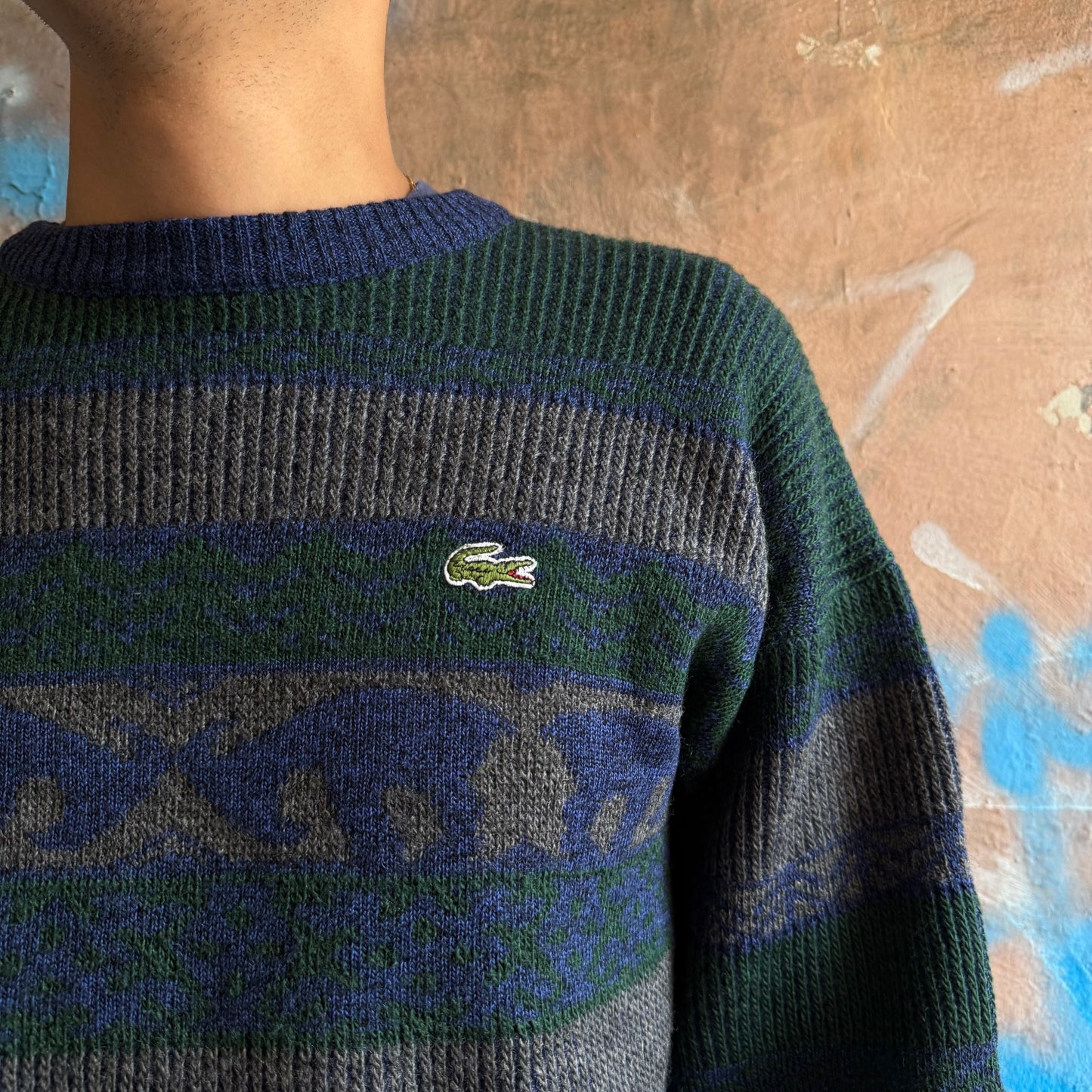 Pull Lacoste vintage Made in France 90's - S