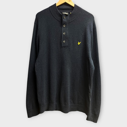 1/4 Zip Lyle & Scott Navy - XL
