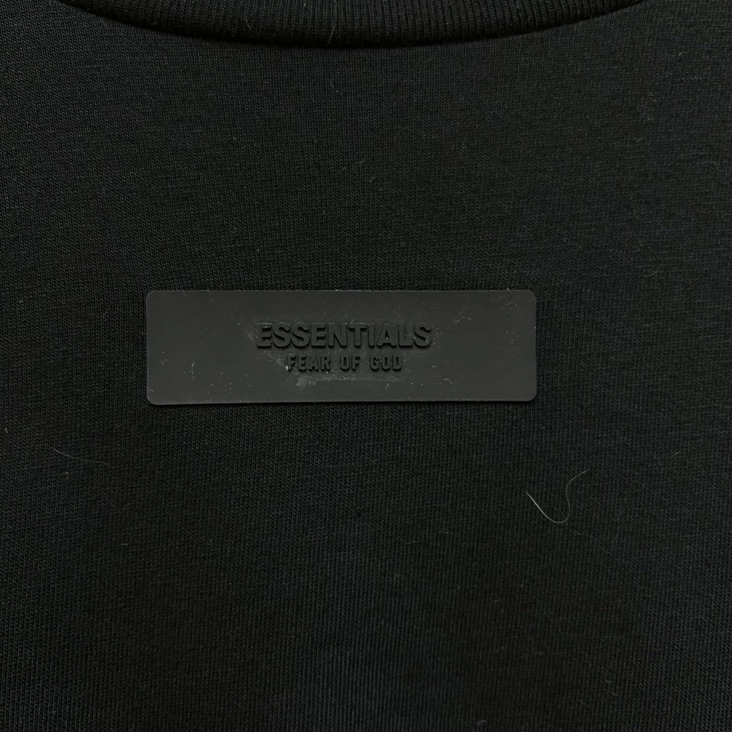 T-shirt Essentials noir oversize - S (Fit XL)