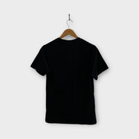 T-Shirt Stussy Noir Spellout Vert