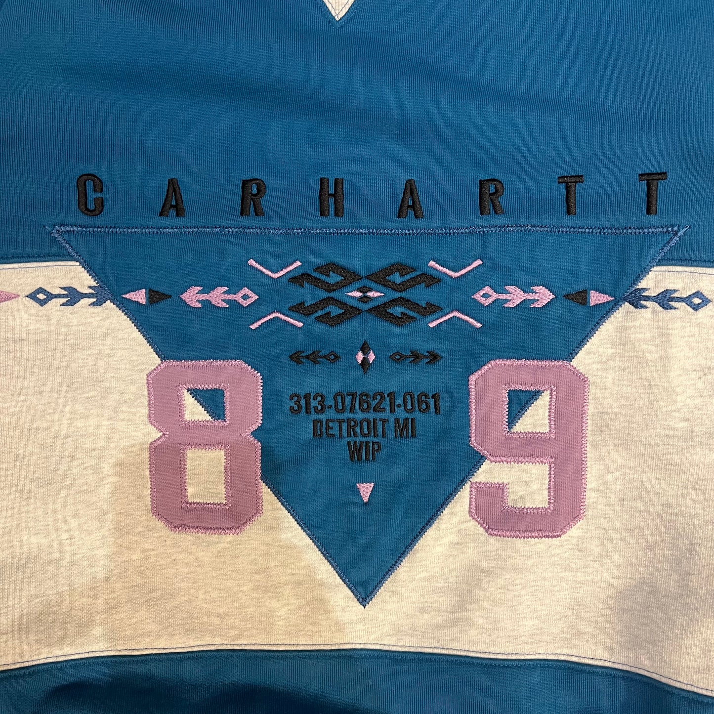 Sweat Carhartt Gris/Bleu - M