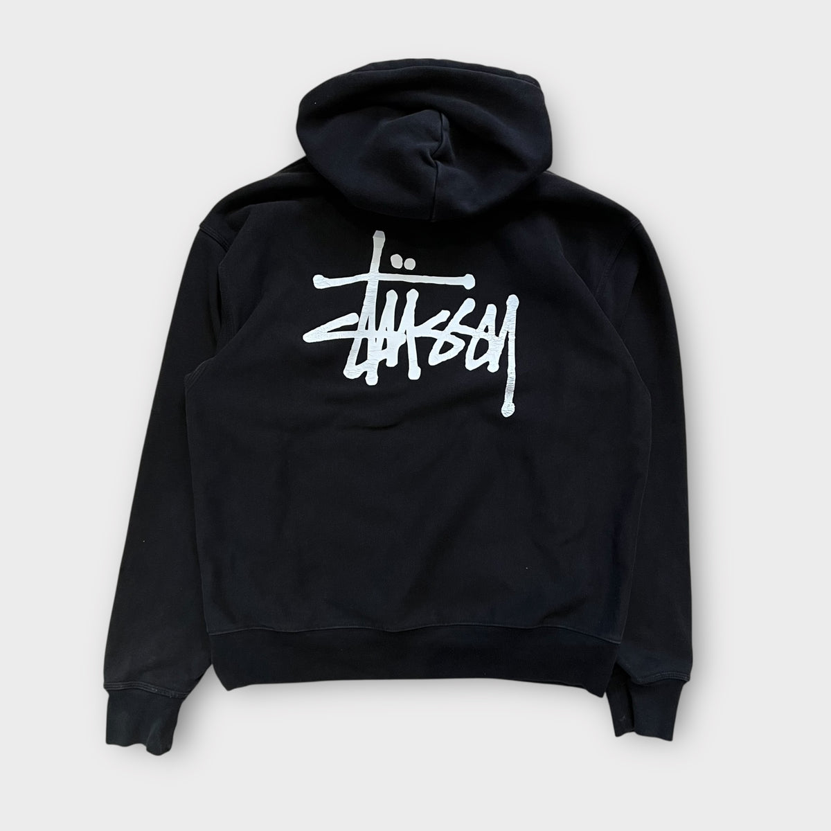 Hoodie Stussy Basic Noir - L