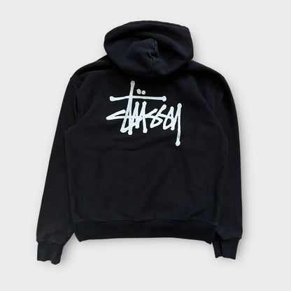 Hoodie Stussy Basic Noir - L