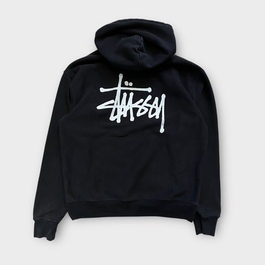 Hoodie Stussy Basic Noir - L