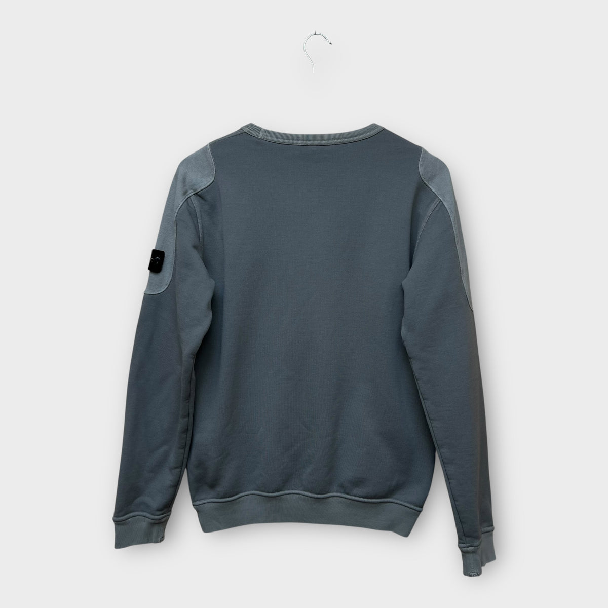 Sweat Stone Island junior gris (usure manche) - 14y (fit S)