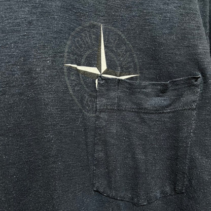T-shirt Stone Island bleu marine - XL