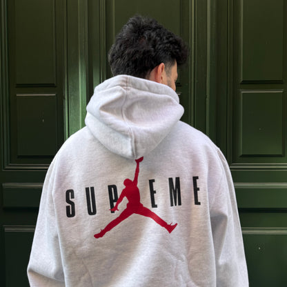 Hoodie Supreme x Jordan gris (2024) - S