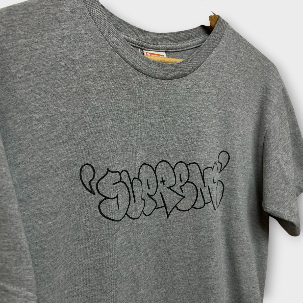 T-shirt vintage  Supreme Ja Graffiti de 2008 gris - M