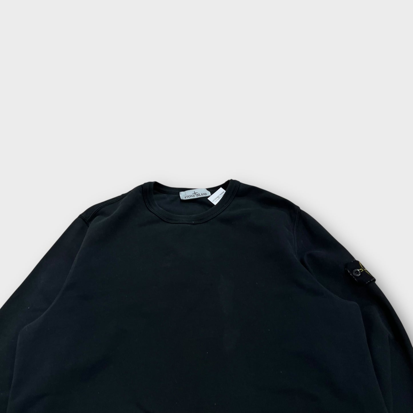 Sweat Stone Island Noir - L