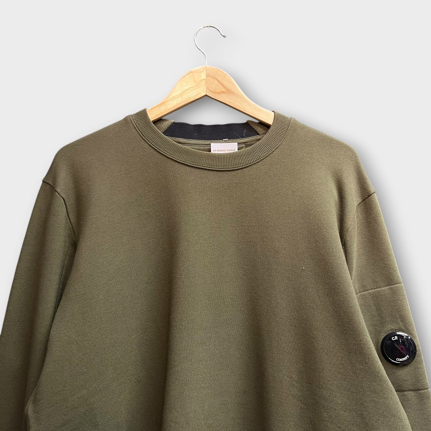 Sweat Cp Company Vert Kaki - XL