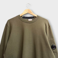 Sweat Cp Company Vert Kaki - XL