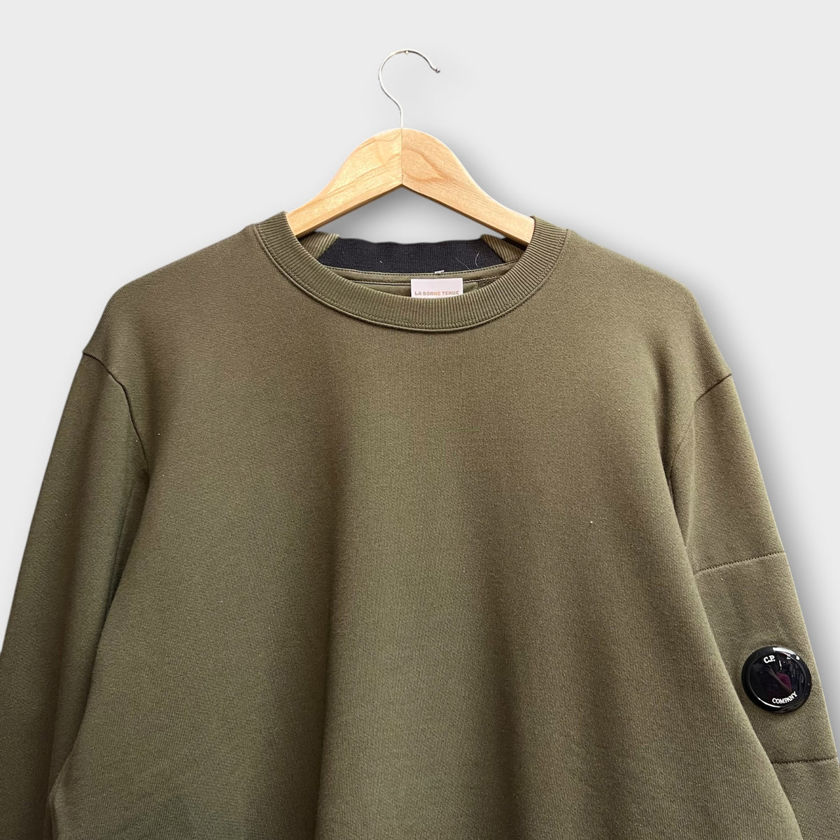 Sweat Cp Company Vert Kaki - XL