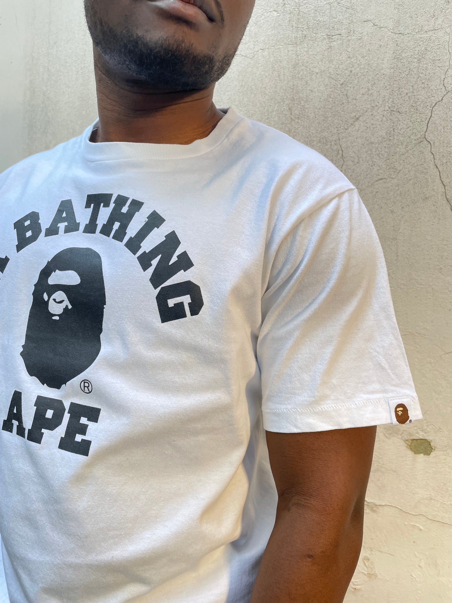 T-shirt Bape A Bathing Ape blanc - M