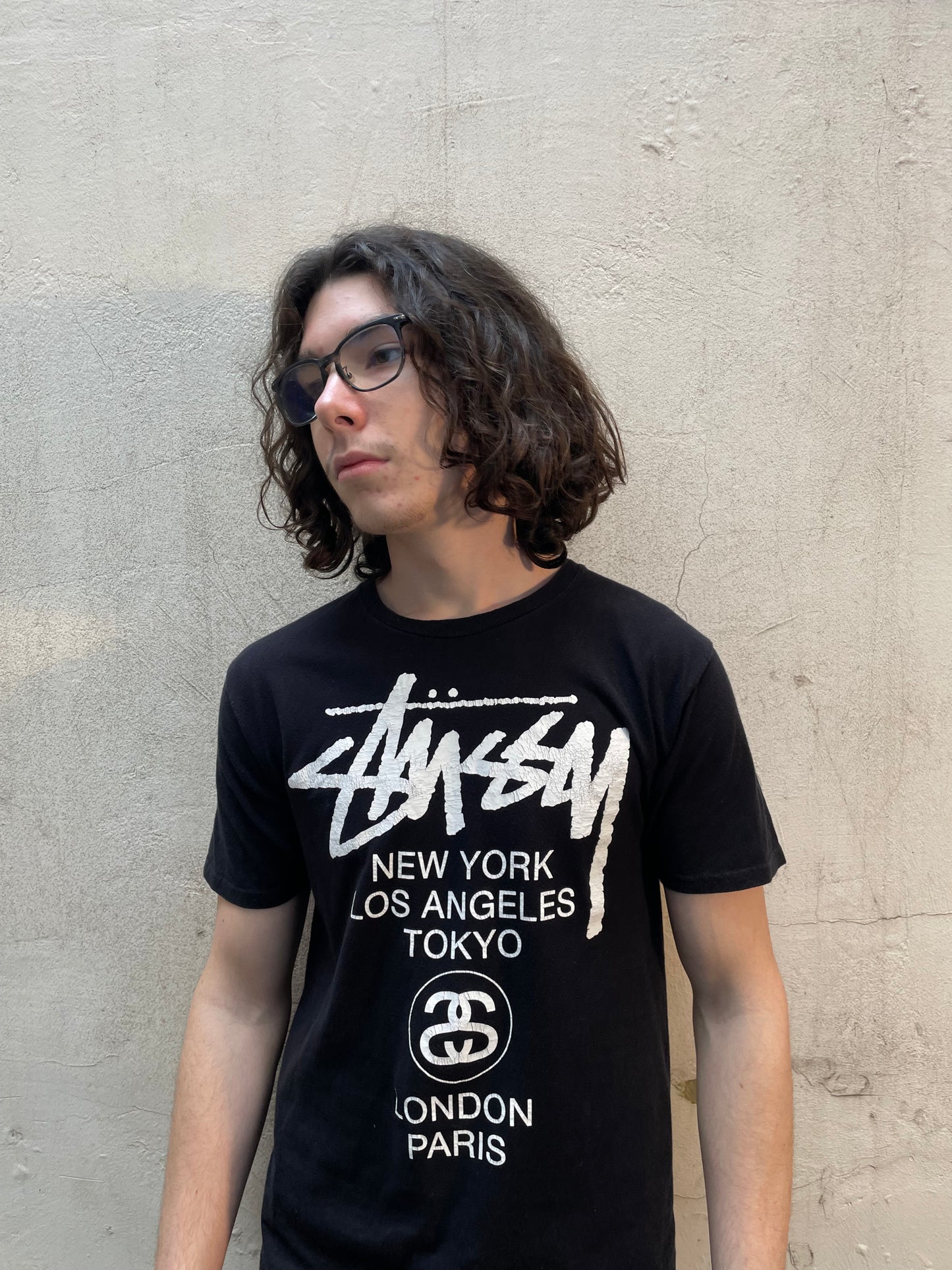 T-shirt Stussy Destination noir - M