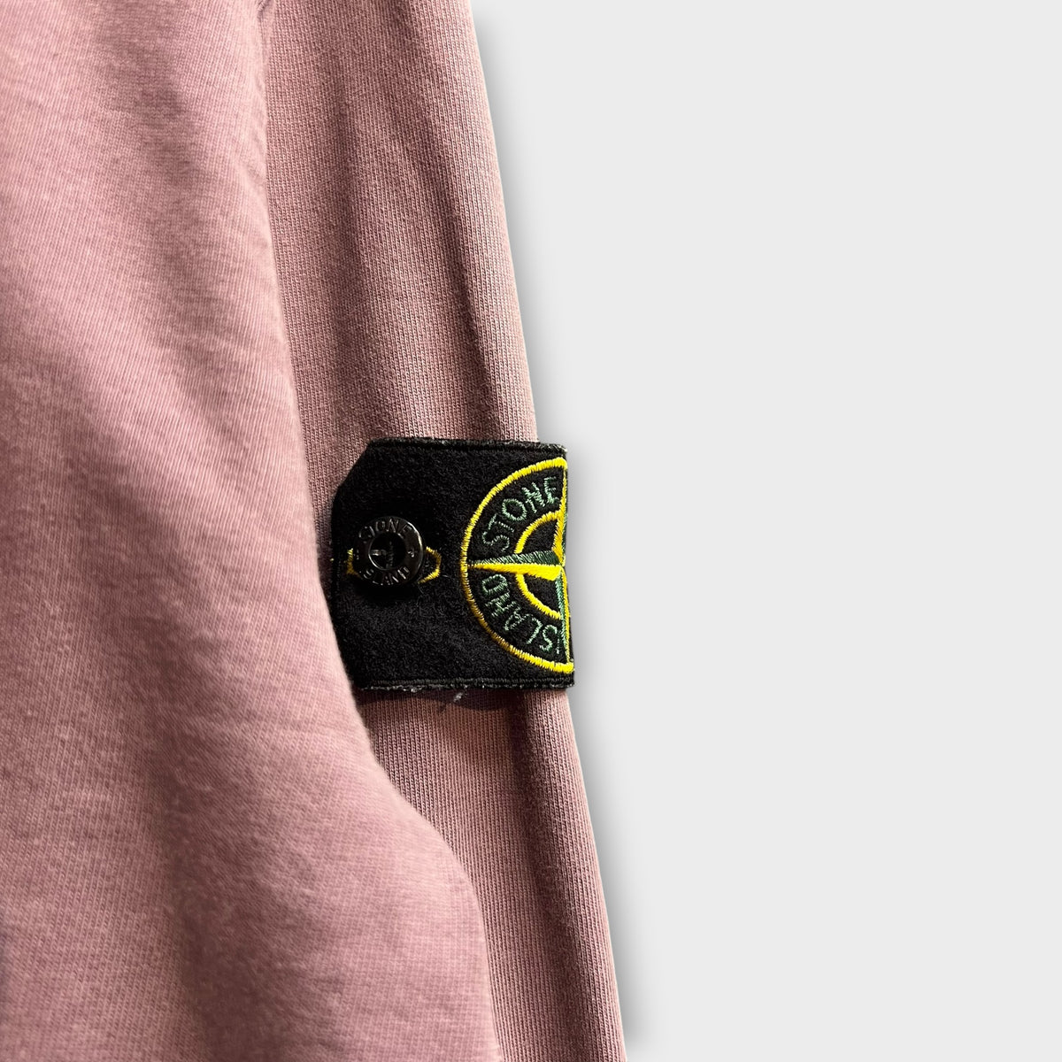 Sweat Fin Stone Island Rose  - L