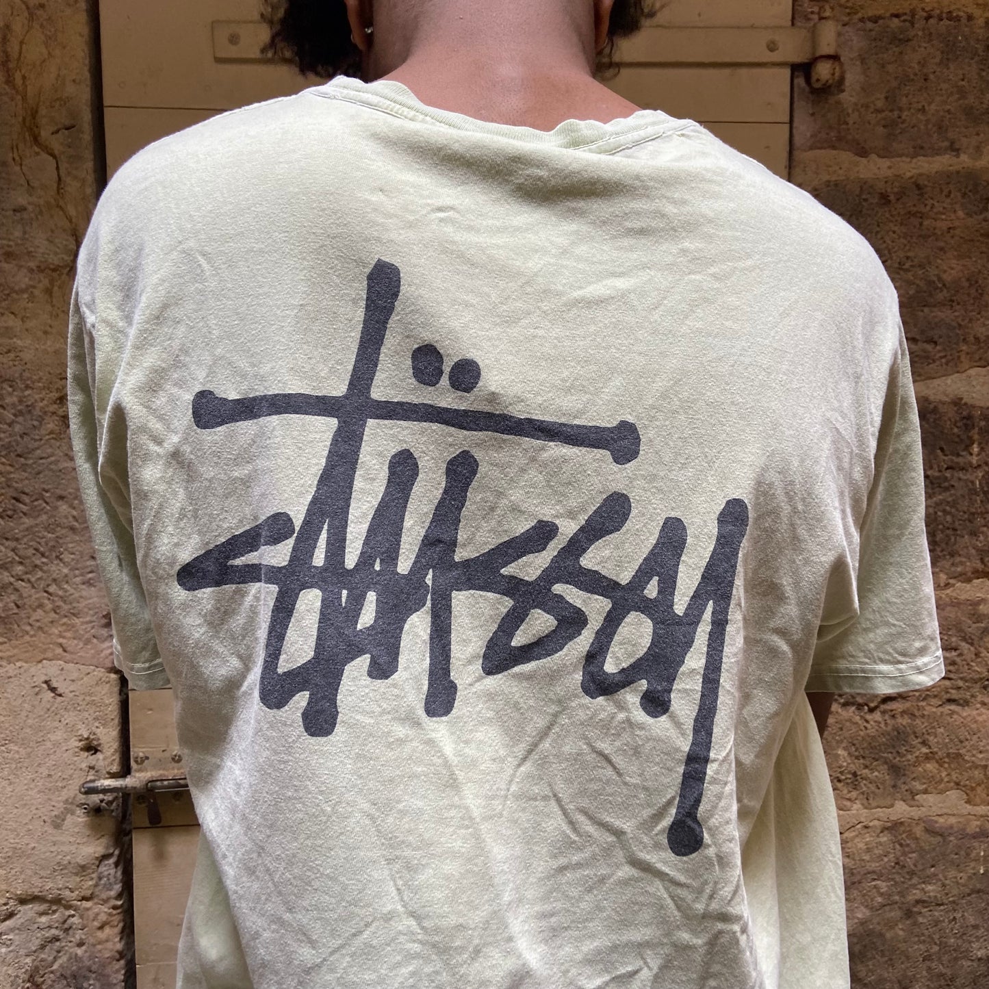 T-shirt Stussy vert - L