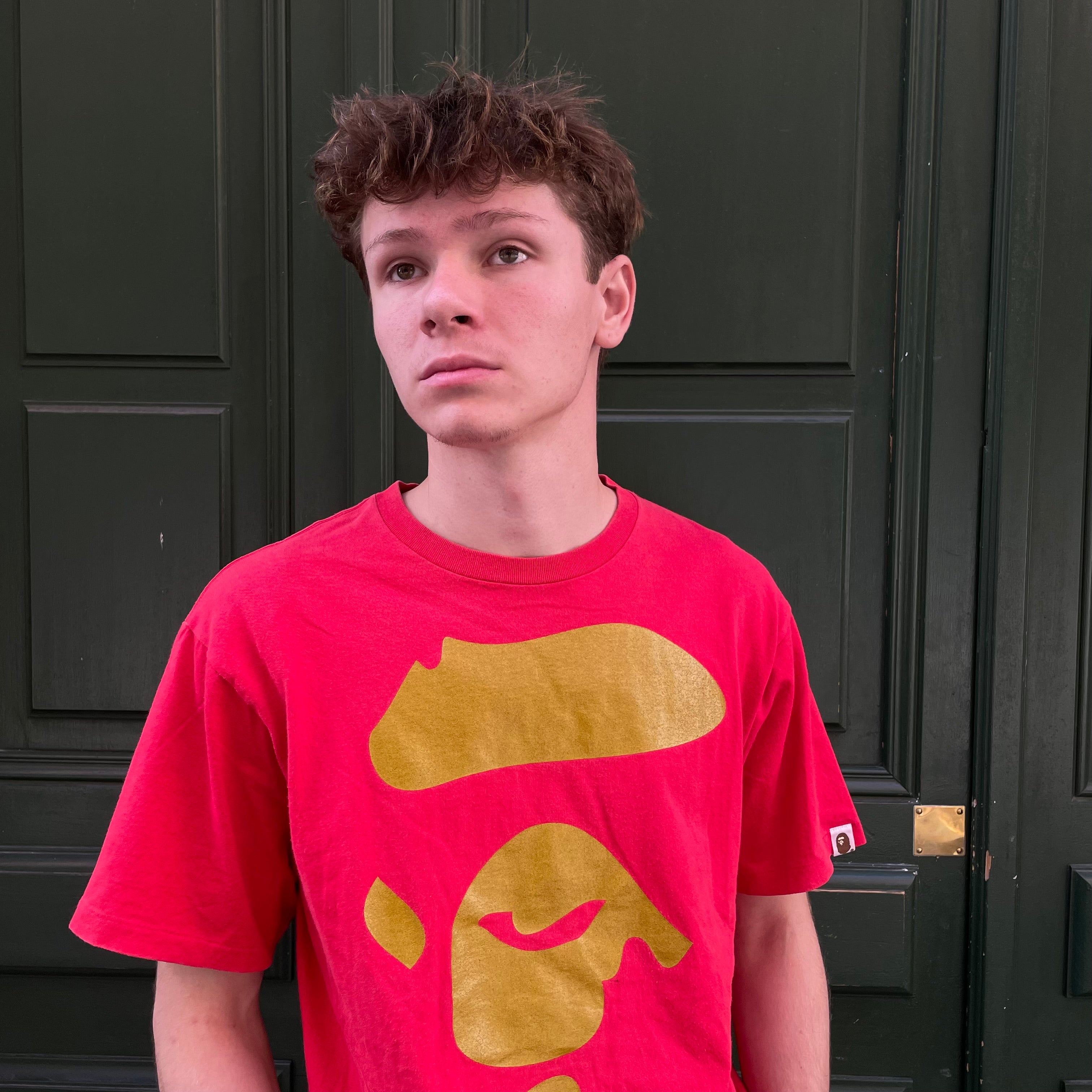 Red Bape T shirt L