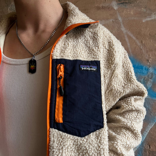 veste sherpa Patagonia beige - XL