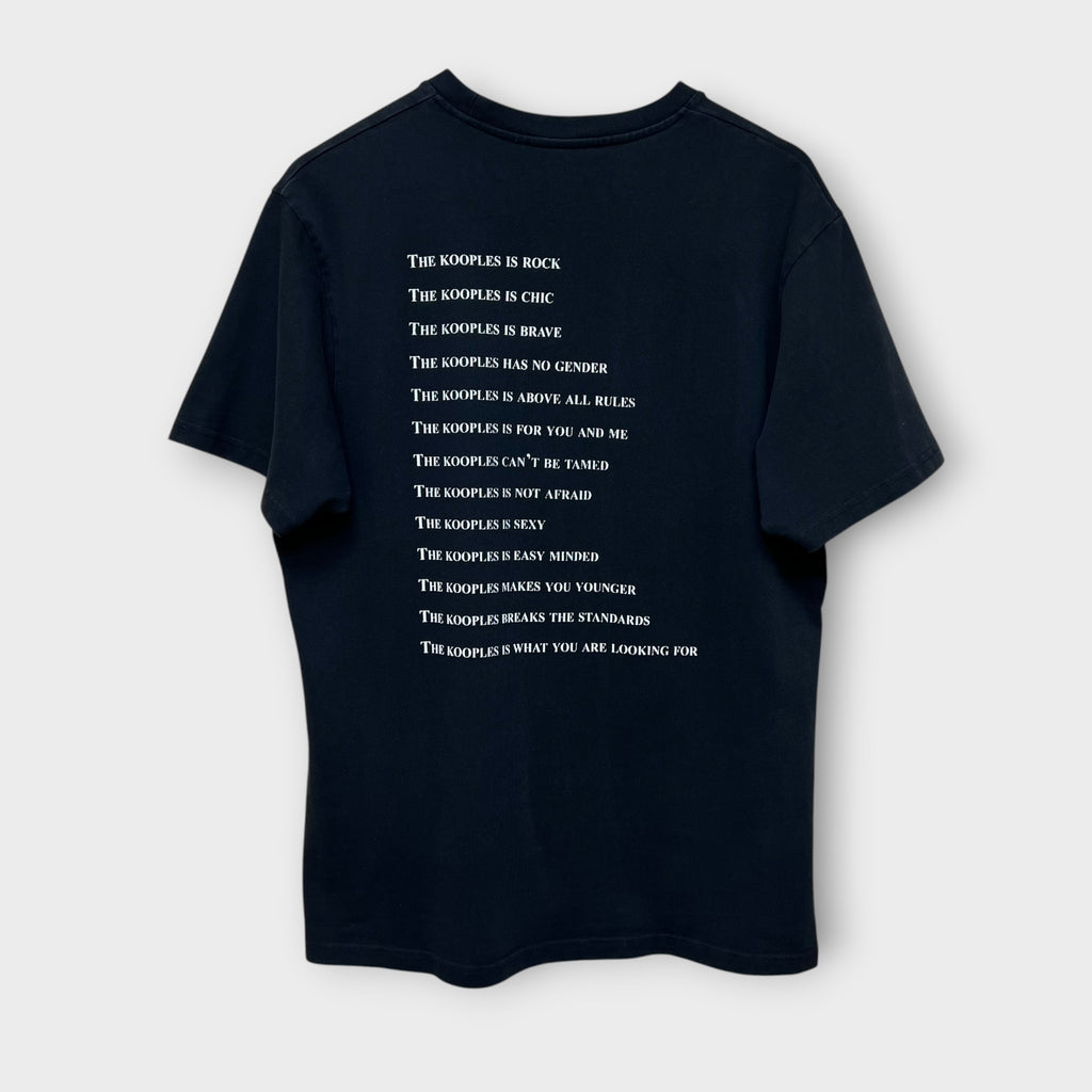 T-shirt The Kooples noir - L