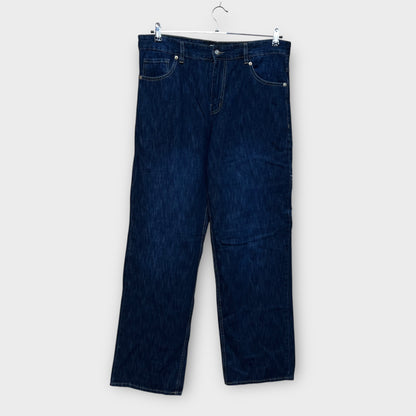 Hip Hop Baggy Jeans brodé - FR46