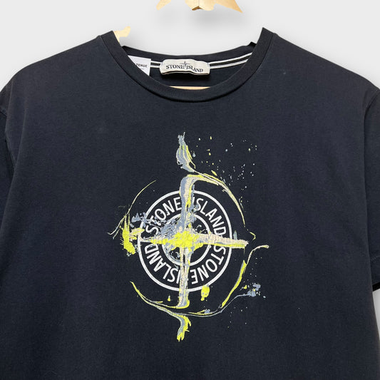 T-shirt Stone Island noir - M