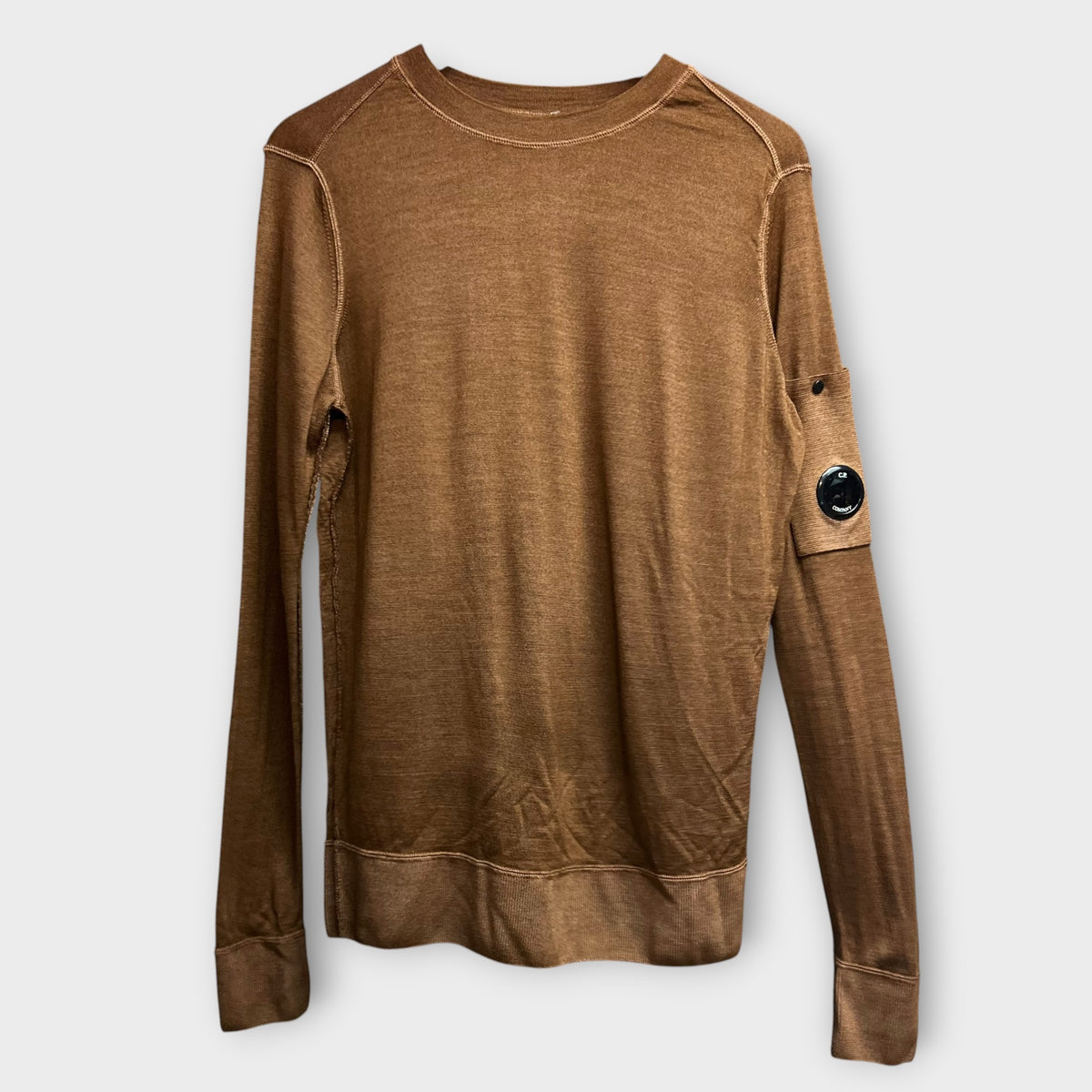 Sweat Cp Company Fin Marron - S