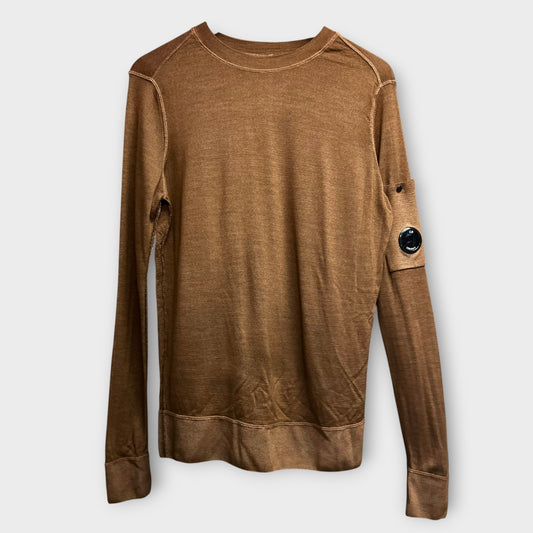 Sweat Cp Company Fin Marron - S