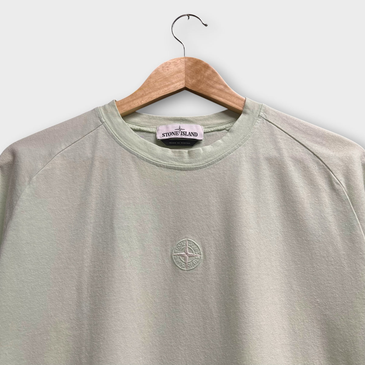 T-shirt Stone Island vert menthe - S