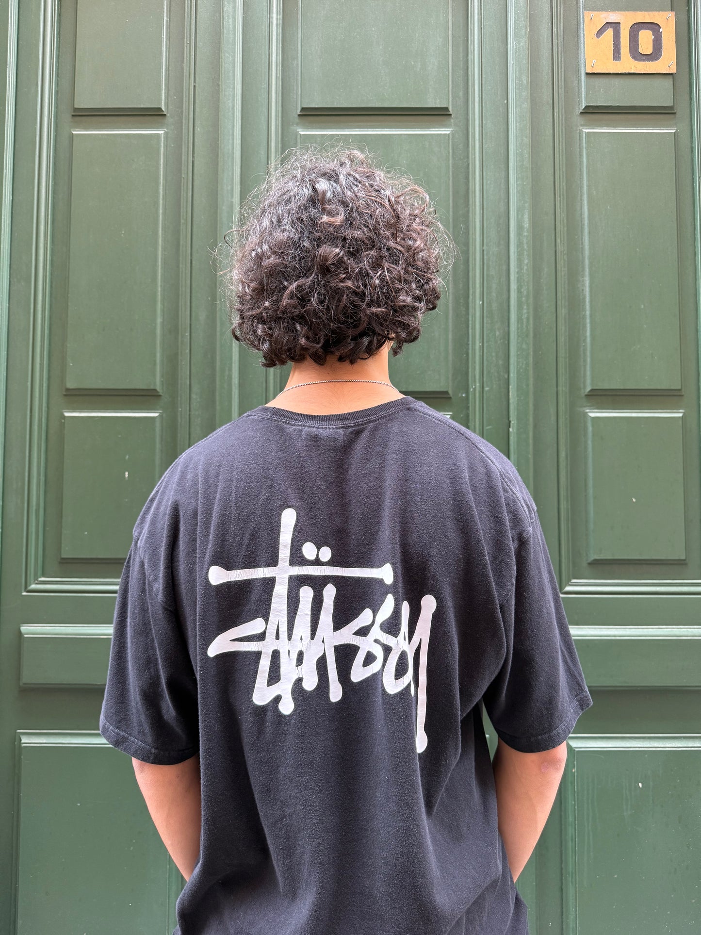 Classic tee Stussy noir - XL