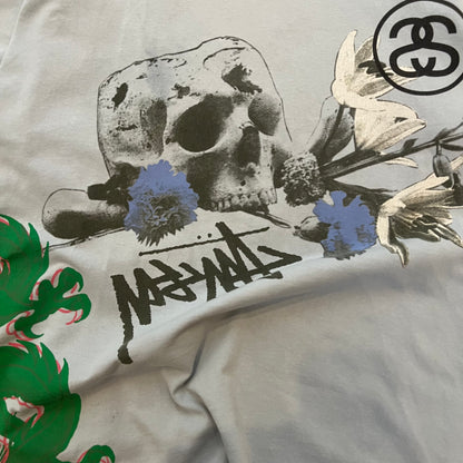 T-Shirt Stussy "Pigment Dye" Bleu - M