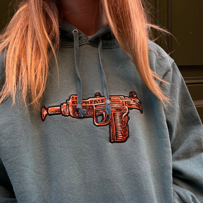 Hoodie Supreme "Toy Uzi" vert - M