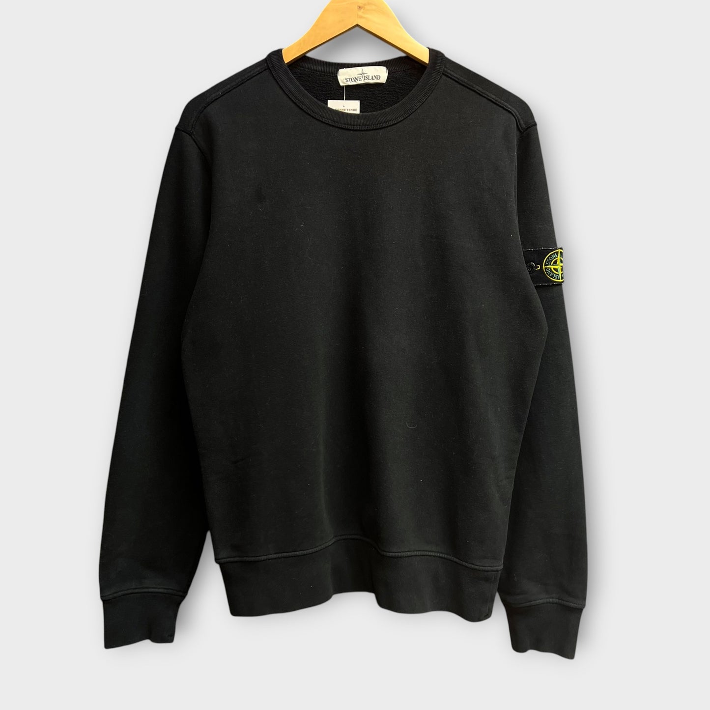 Sweat Stone Island Noir - M
