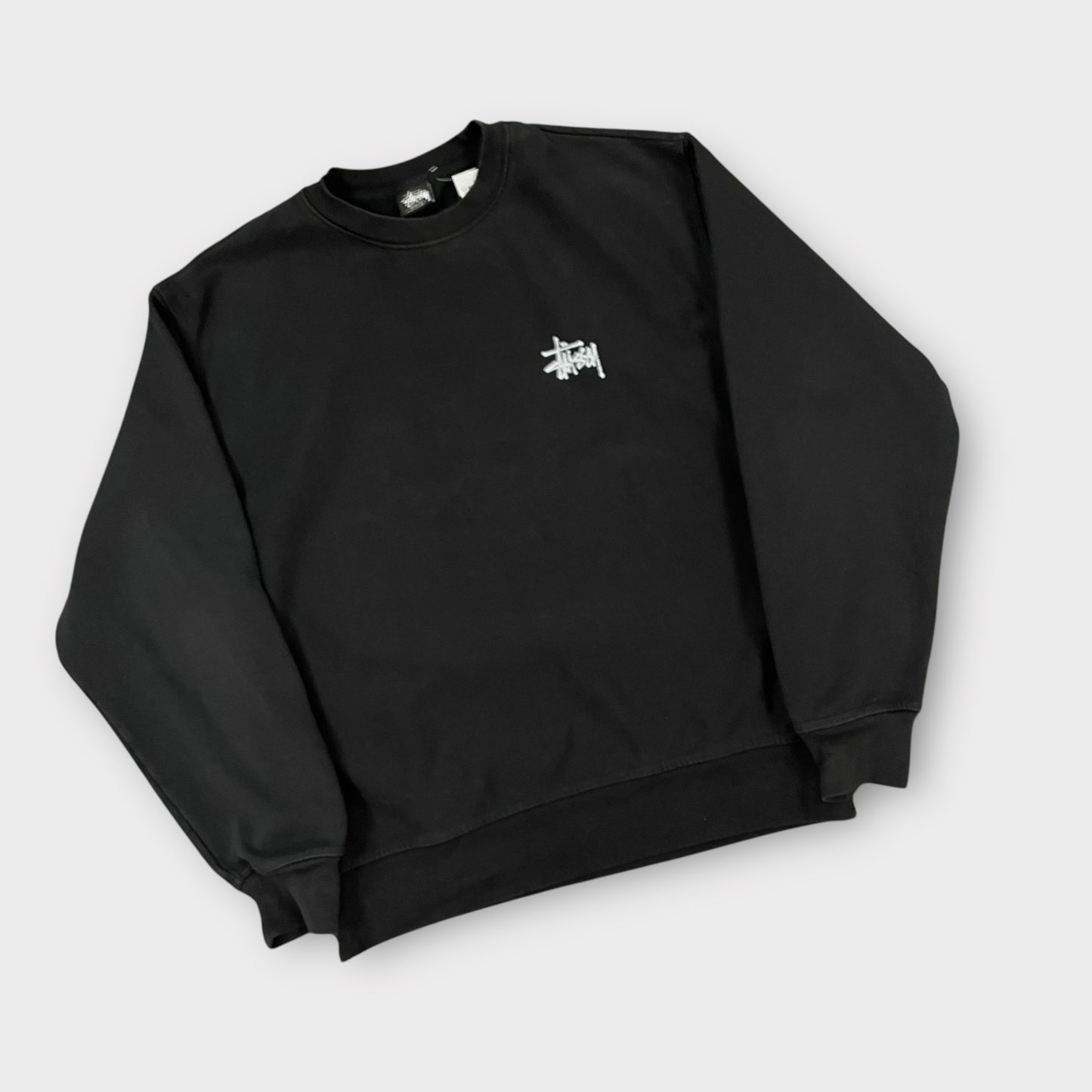 Classic sweat Stussy noir - L