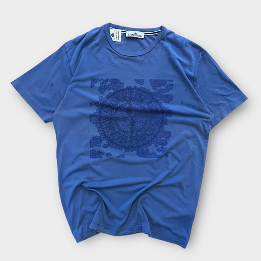 T-shirt Stone Island Bleu - L