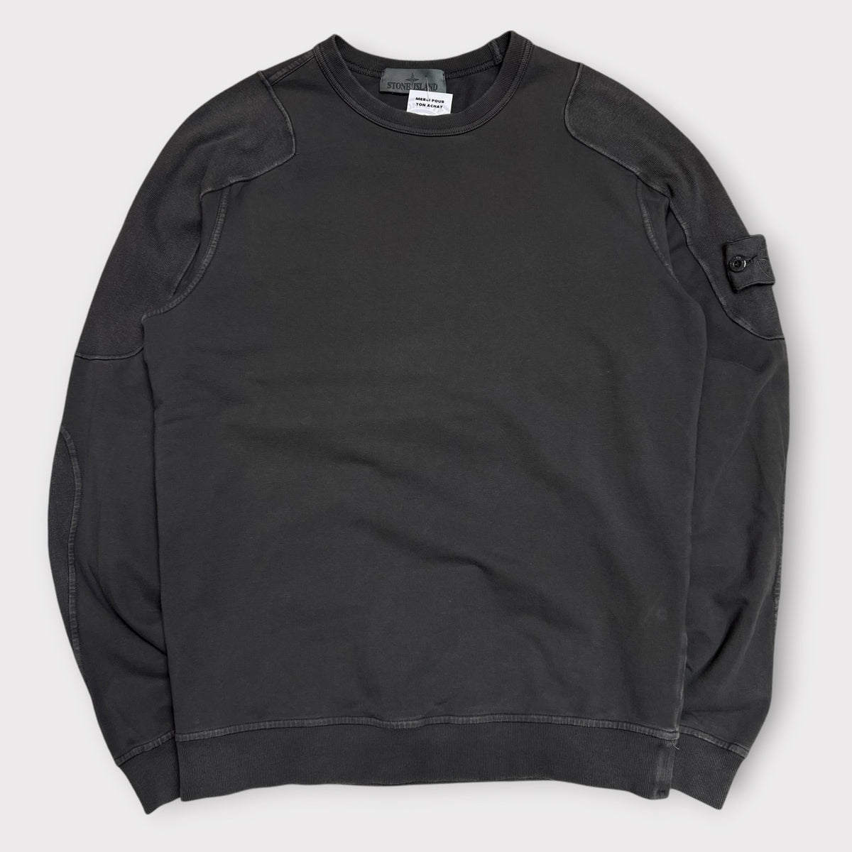 Sweat Ghost Edition Stone Island Gris - S