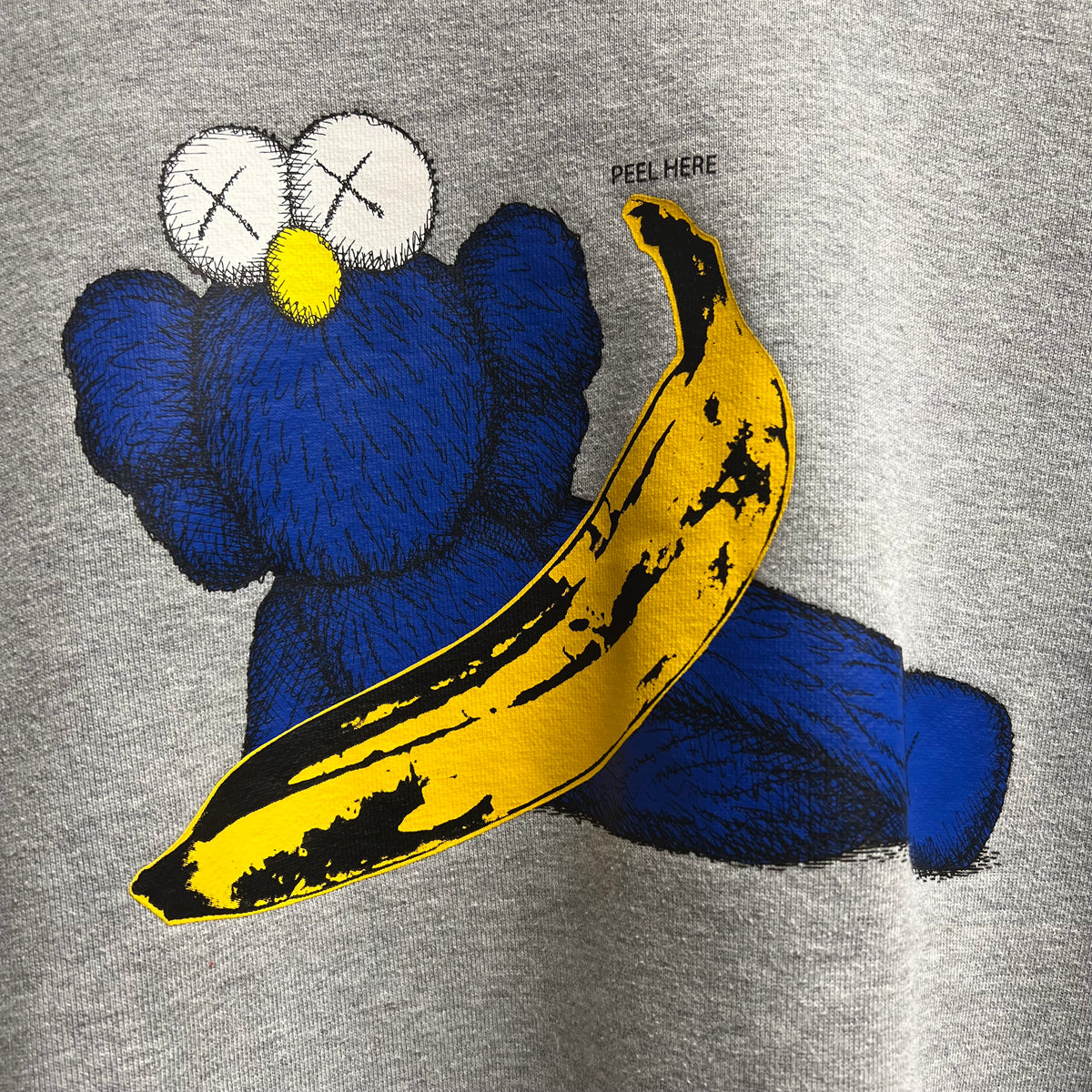 Sweat Gris Kaws x Uniqlo - L