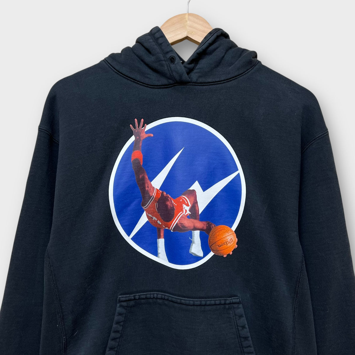 Hoodie Jordan x Fragment Noir - M