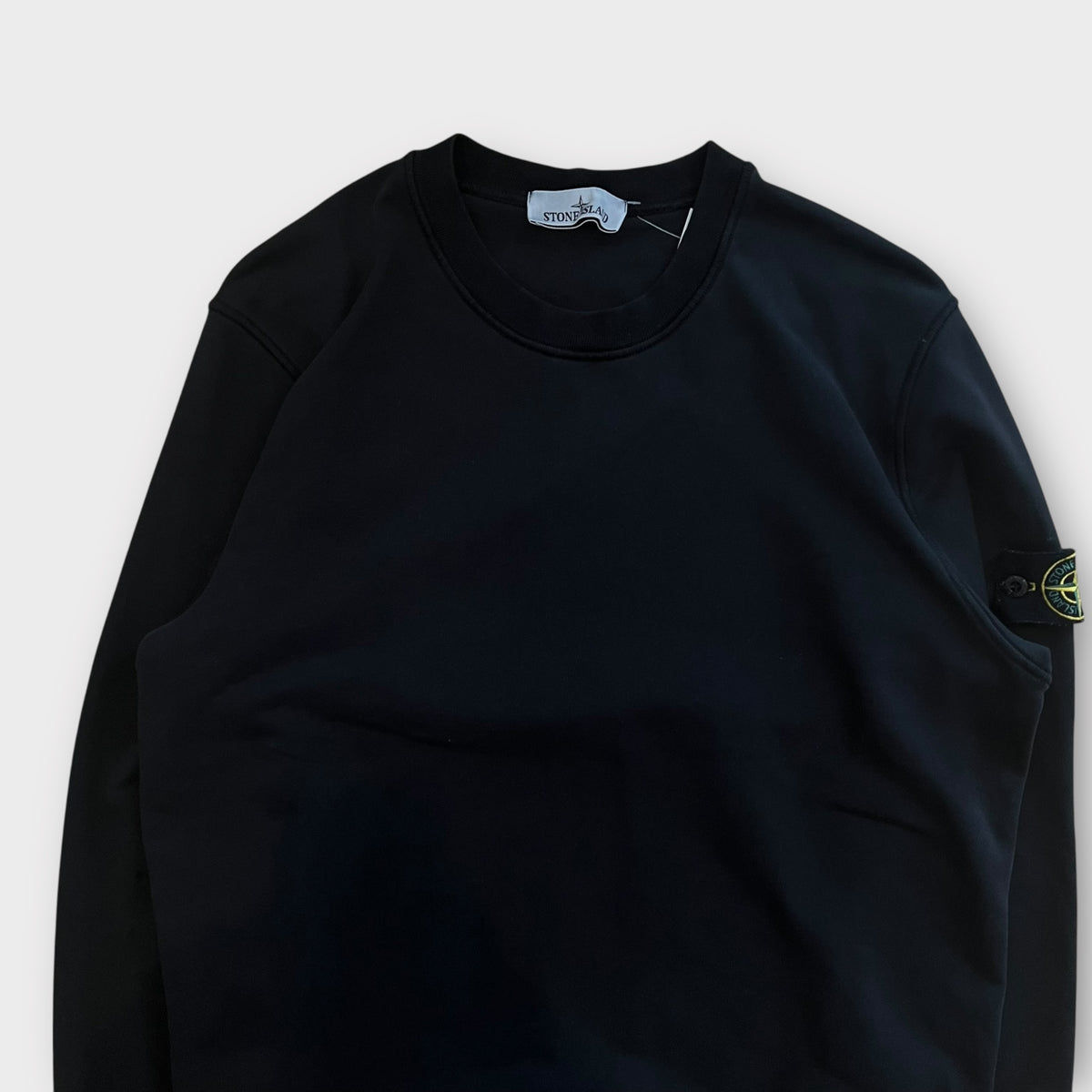 Sweat Stone Island Noir - M