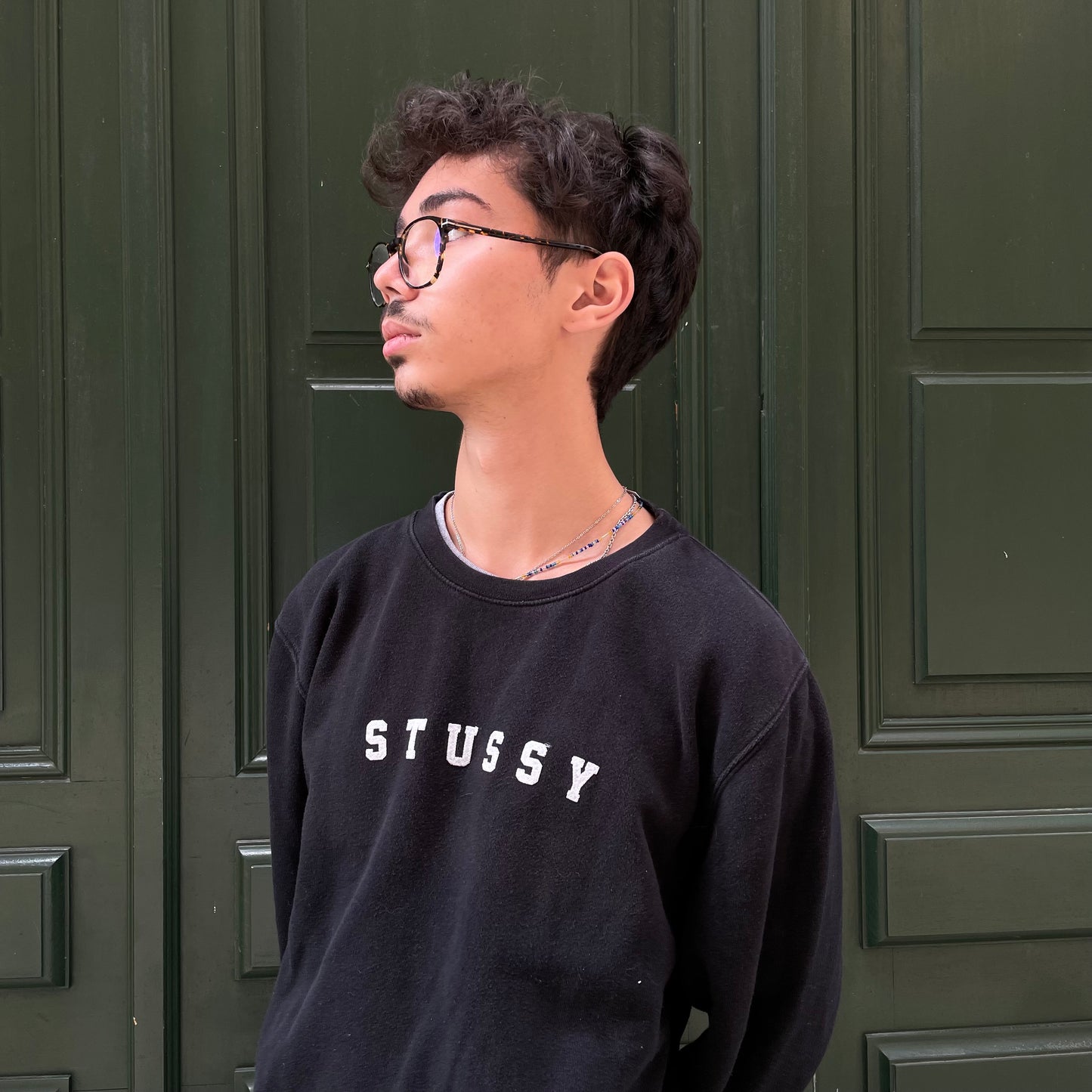 Sweat Stussy noir - M