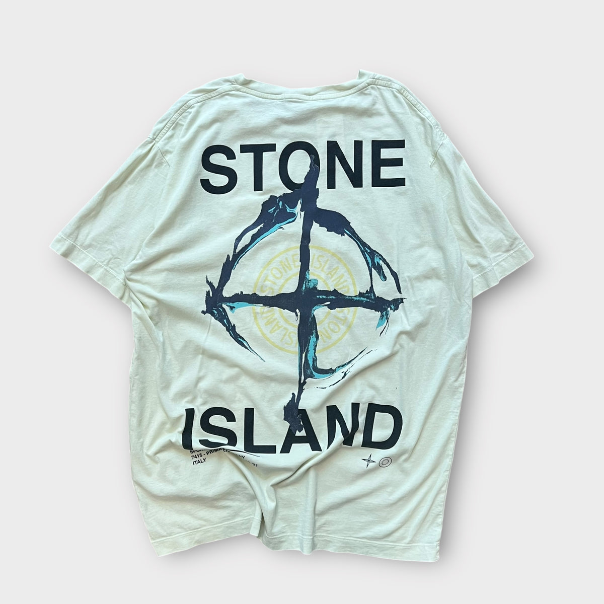 T-shirt Stone Island Jaune - XL