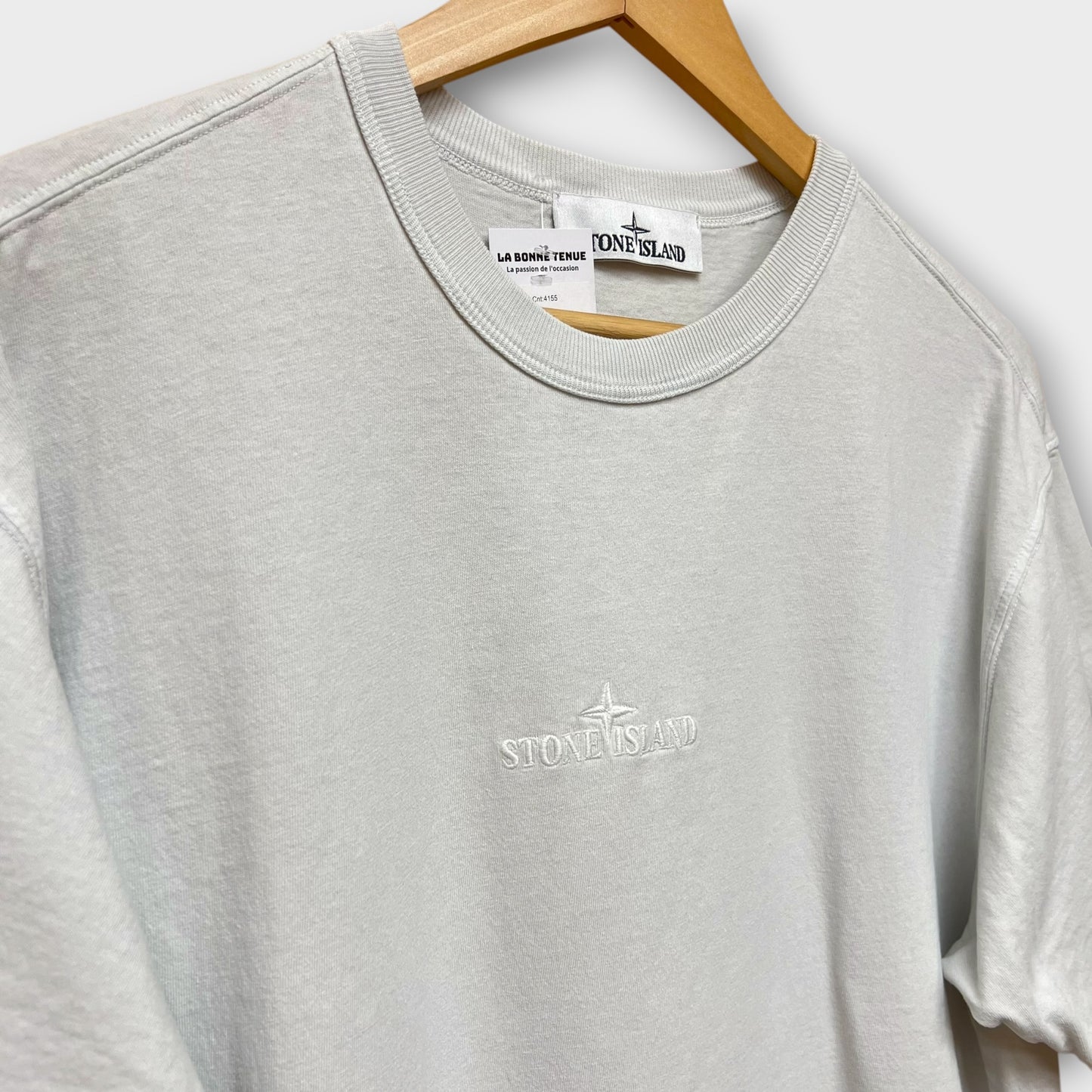 T-shirt Stone Island blanc - S