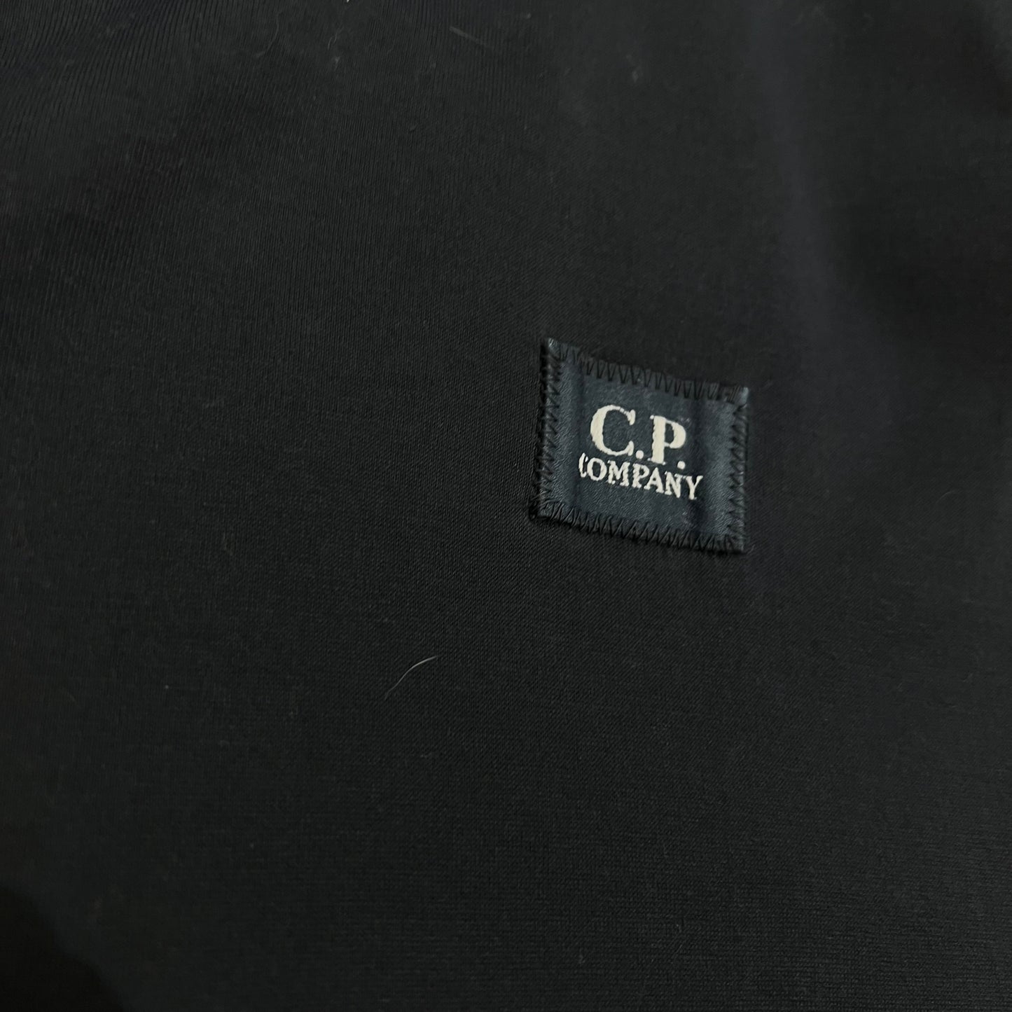 T-Shirt Cp Company Noir Manche Longue - S