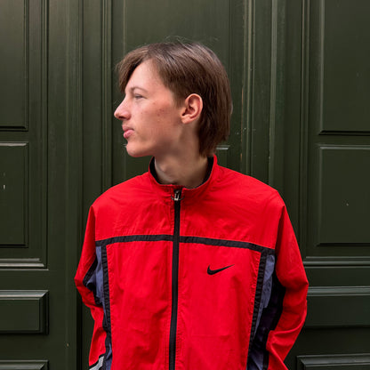 Veste nike rouge vintage 90's - M