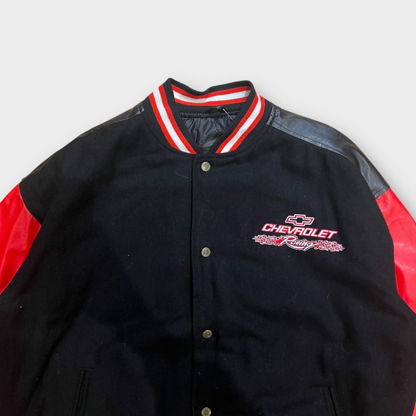 Veste Vintage Varsity Chevrolet Racing - L