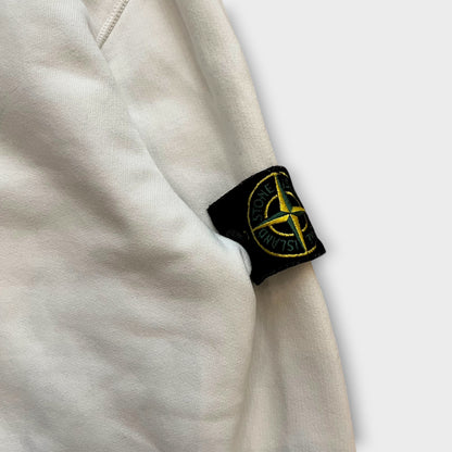 Sweat Stone Island Blanc - M