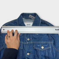 Veste en denim AMI PARIS S marine
